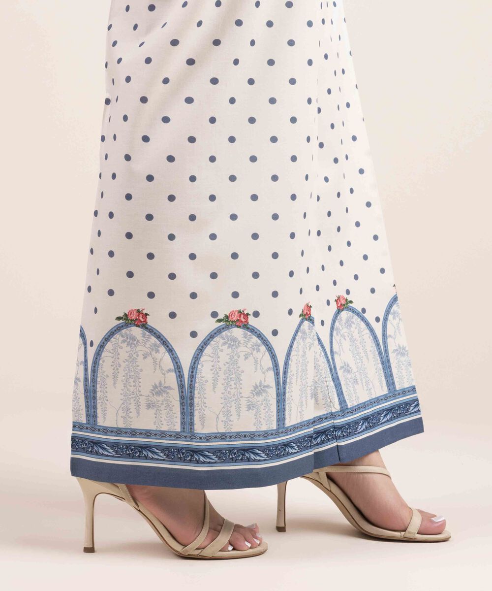 Woman - Multi Printed Cambric Culottes