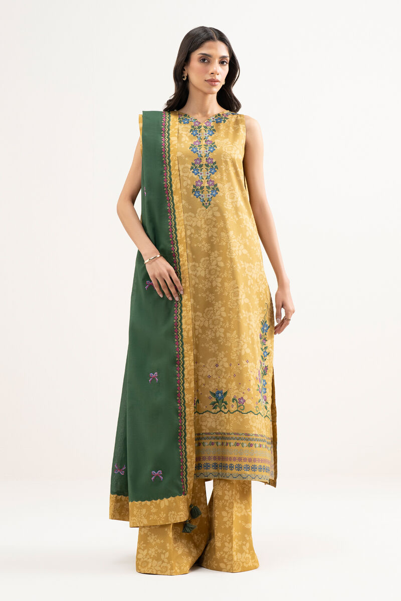 3 Piece - Embroidered Lawn Suit