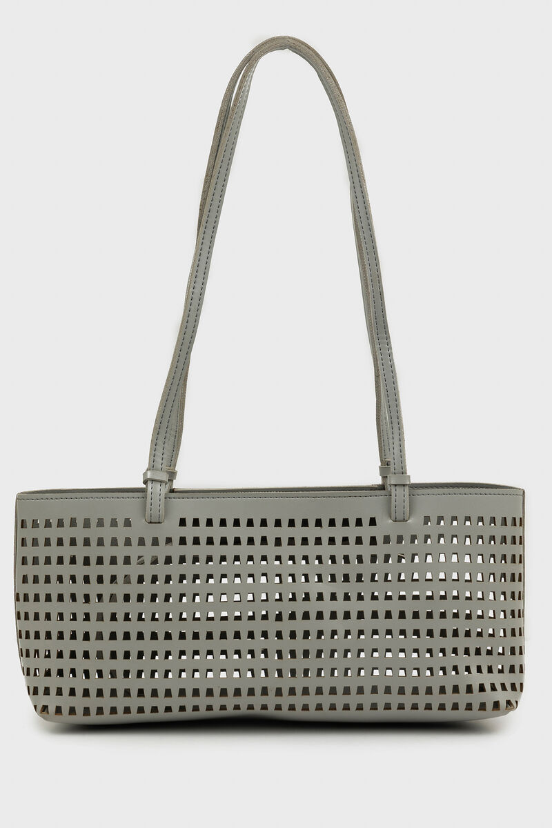 Grey Shoulder Bag