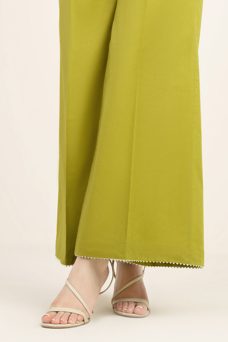 Cotton Viscose Flared Pants