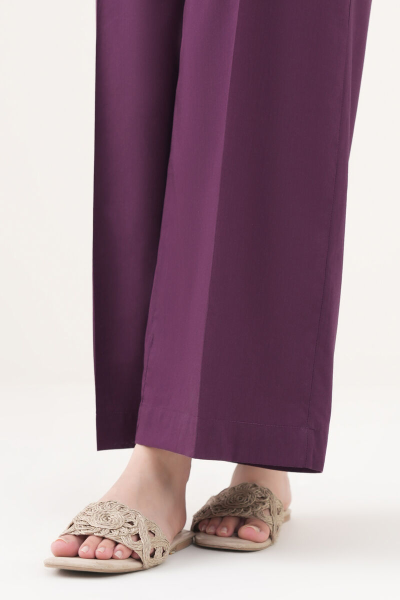 Cotton Viscose Flared Pants