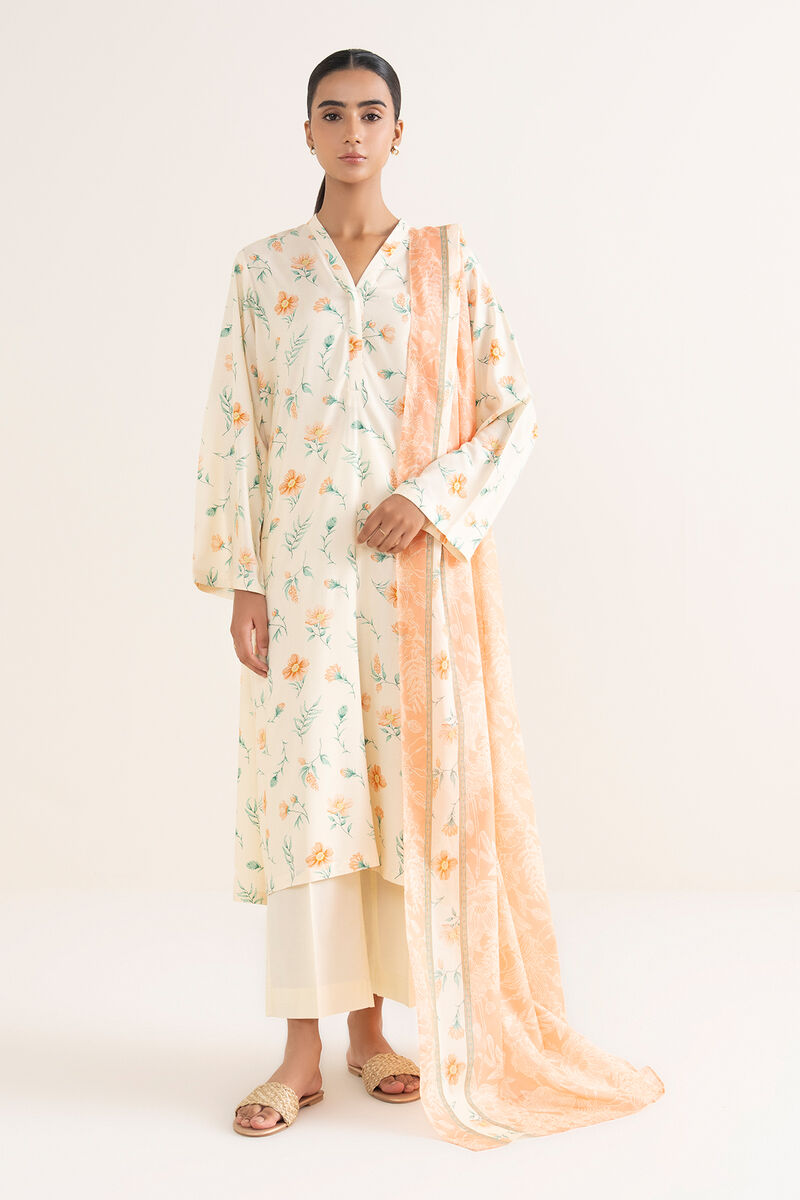 Printed Voile Dupatta