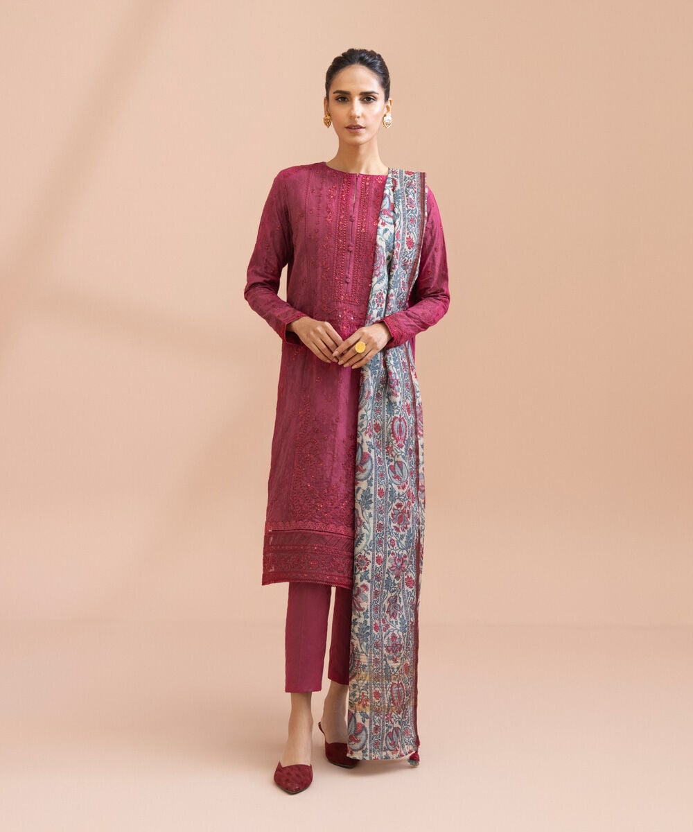 Unstitched 3 PC PESG23V121TS