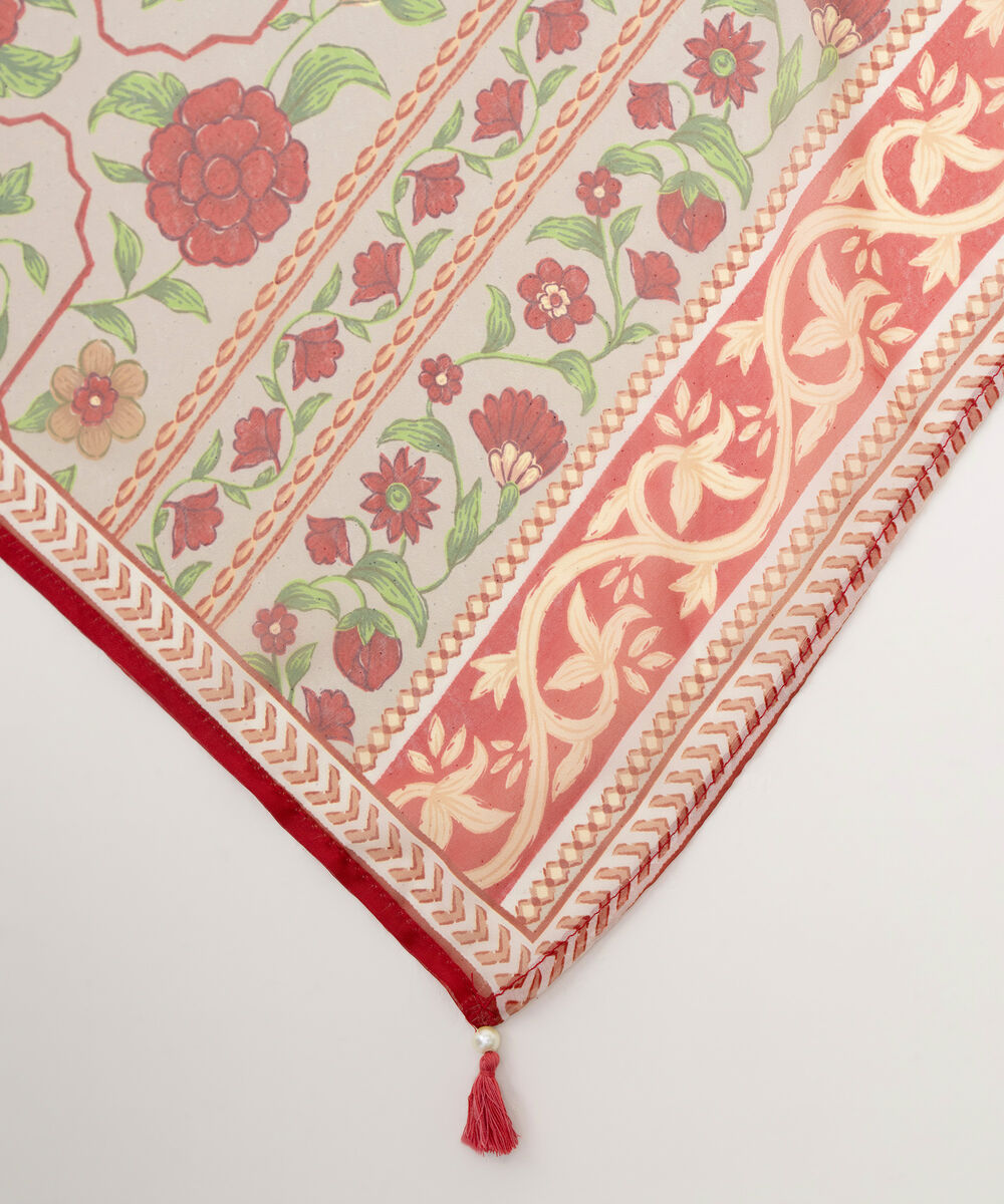 Blended Tissue Printed Multi Dupatta