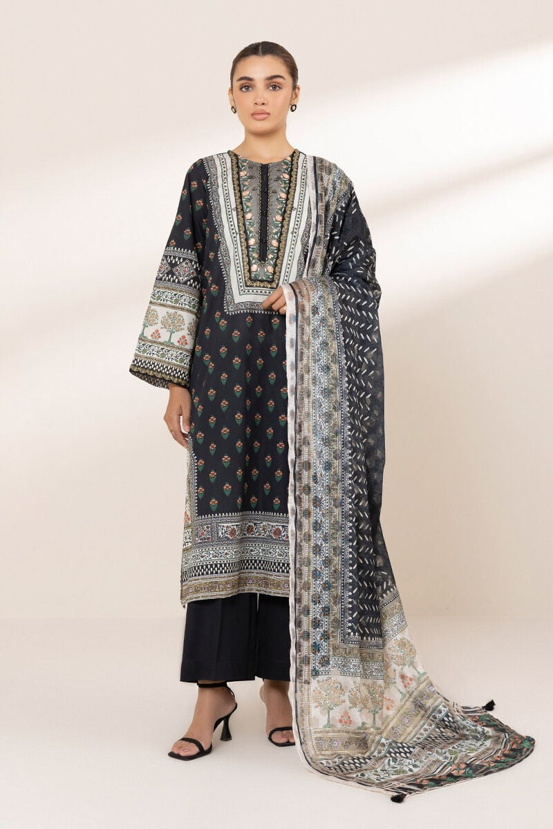Printed Jacquard Dupatta