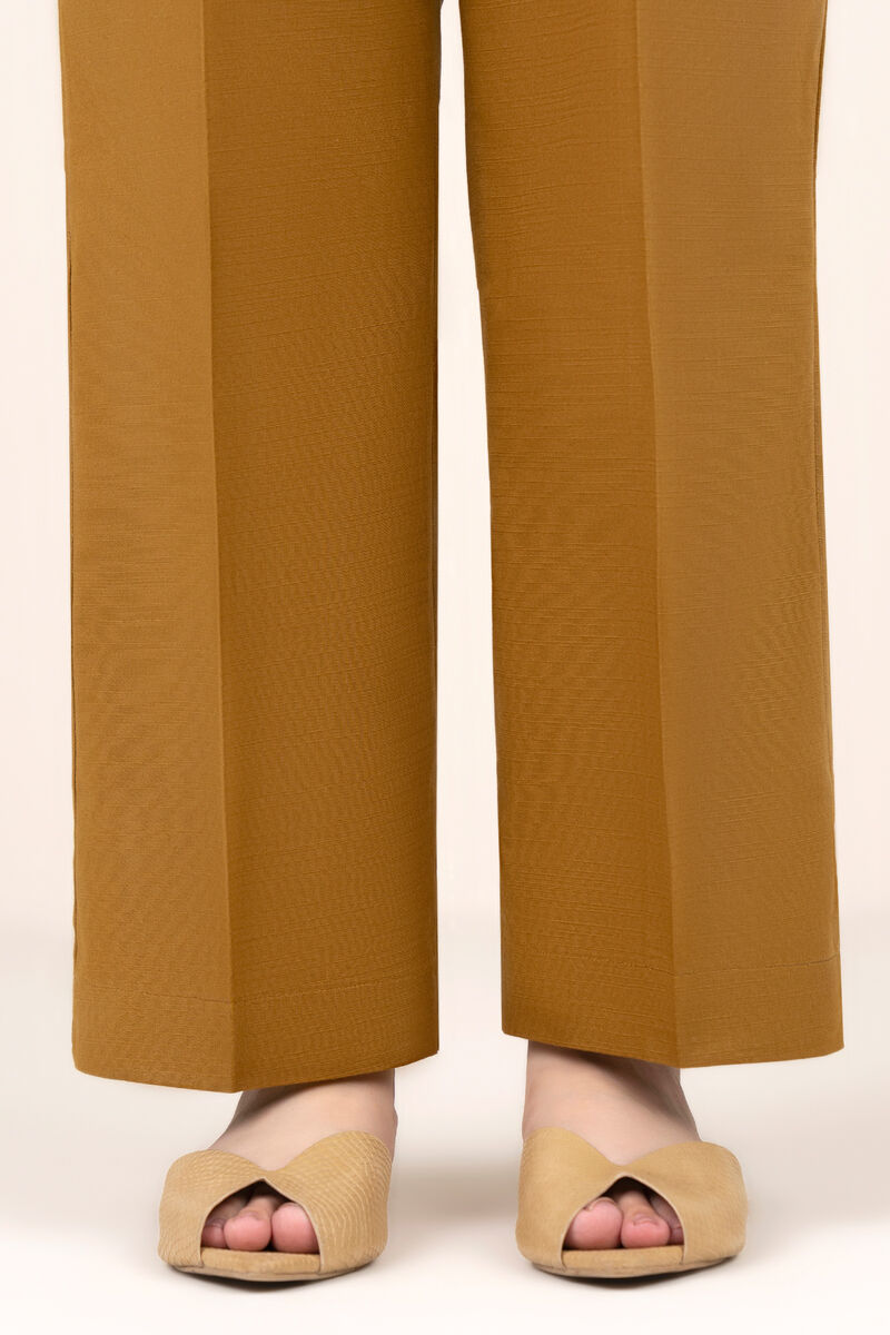 Solid Khaddar Straight Pants