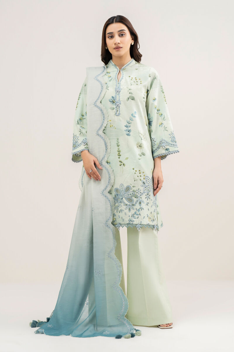 3 Piece - Embroidered Lawn Suit