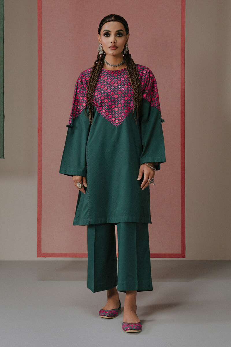 Embroidered Cotton Shirt