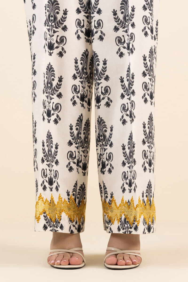 Embroidered Cambric Culottes