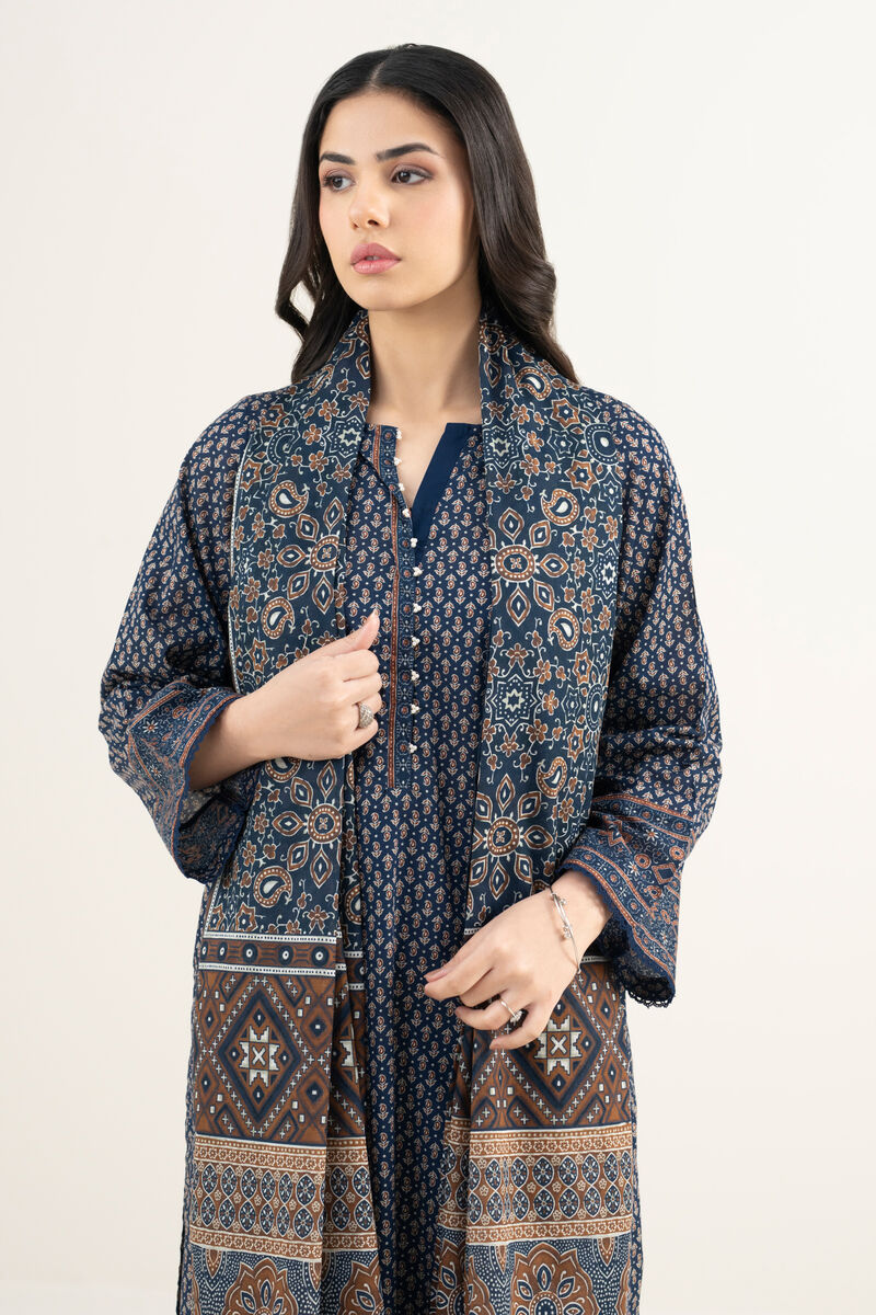 3 Piece - Printed Lawn Suit
