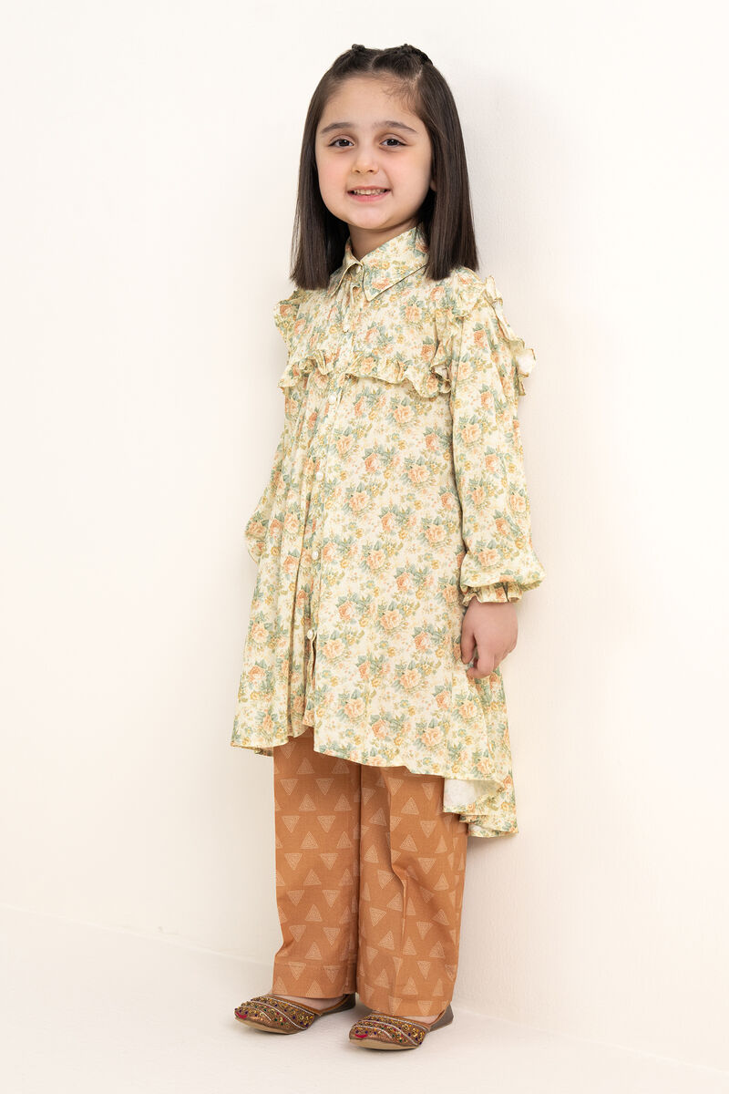 Printed Arabic Lawn Suit