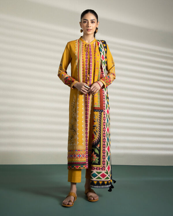 3 Piece - Printed Lawn Suit