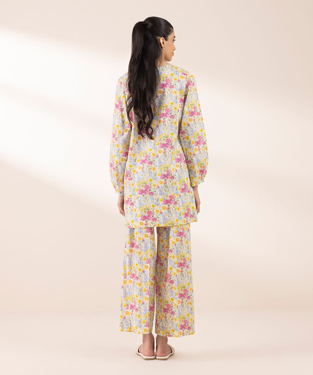 Women's RTW Lycra Multi Printed A-Line Shirt