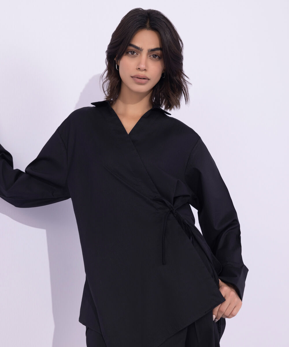 WTOPS25V4005 Black WEST Shirt WTOPS25V4005i