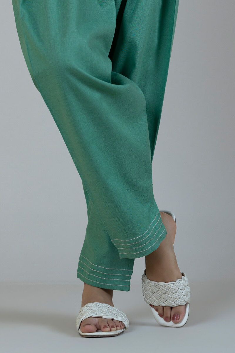 Cotton Linen Tapered Shalwar