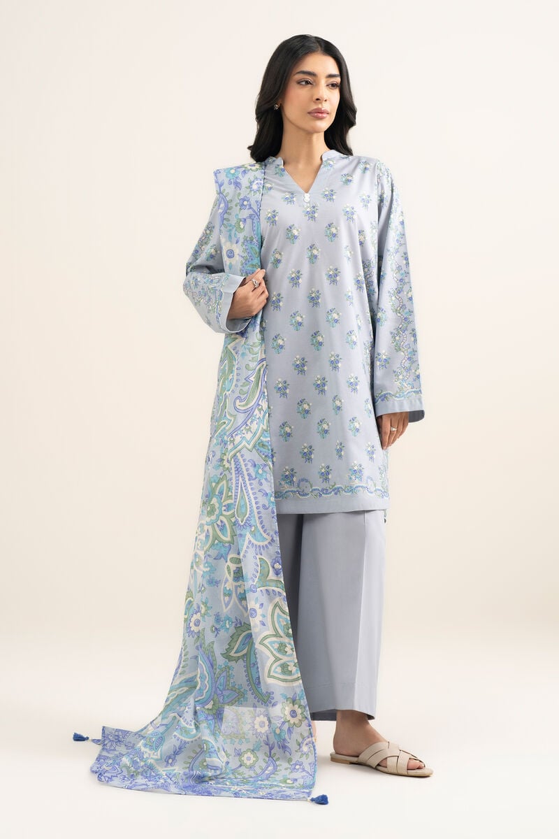 Printed Lawn Dupatta