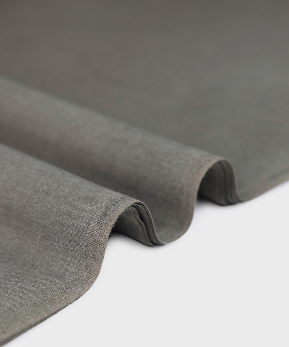 Men's Unstitched oil green luxury wool blend Suit