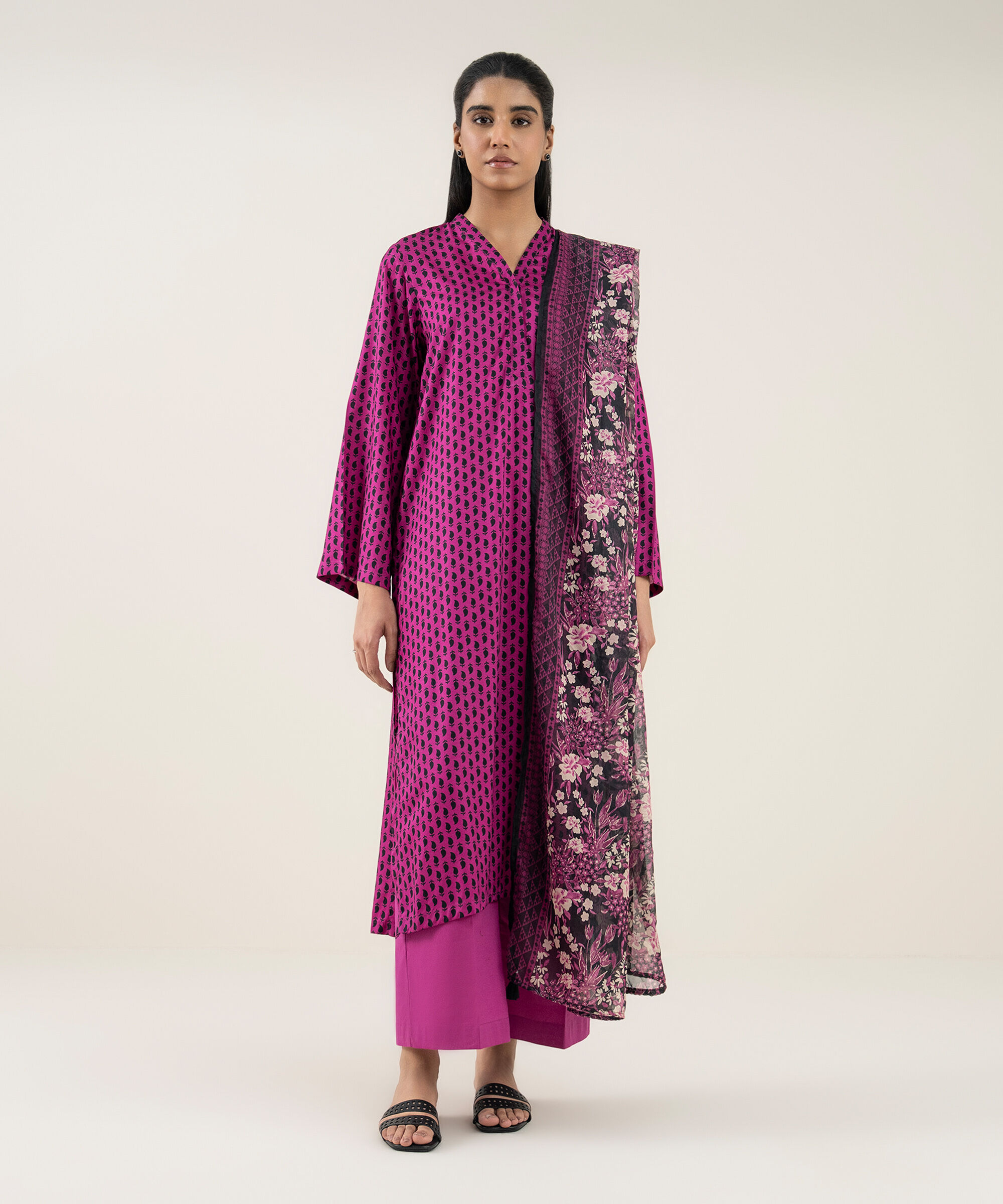 Printed Dupatta 3PDFW25V193D