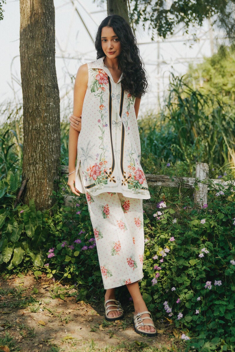 Printed Cotton Viscose Shirt