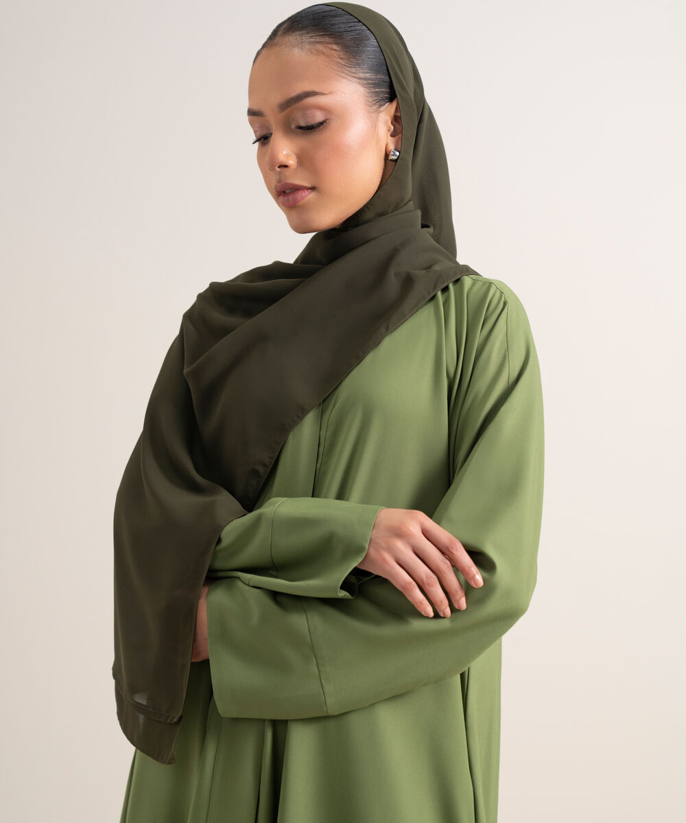 Women's Olive Green Hijab