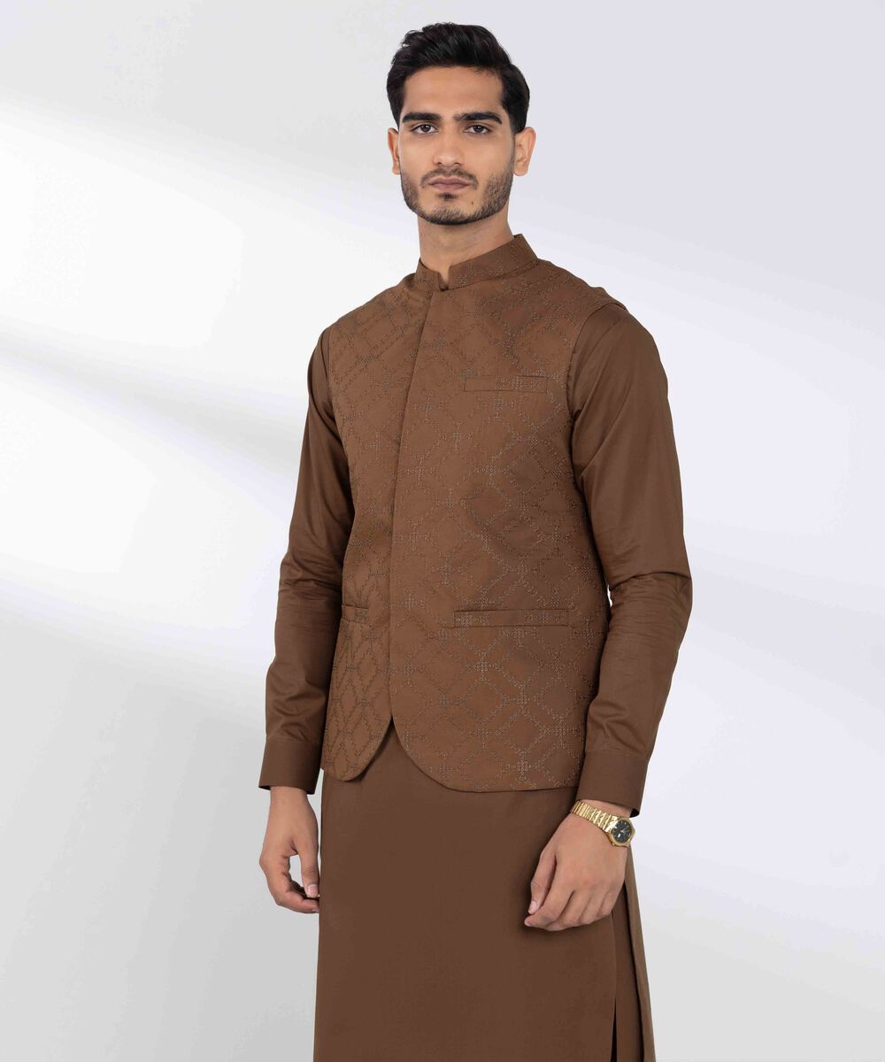 0MSTEWC25V35 Men's Waistcoat 0MSTEWC25V35 i