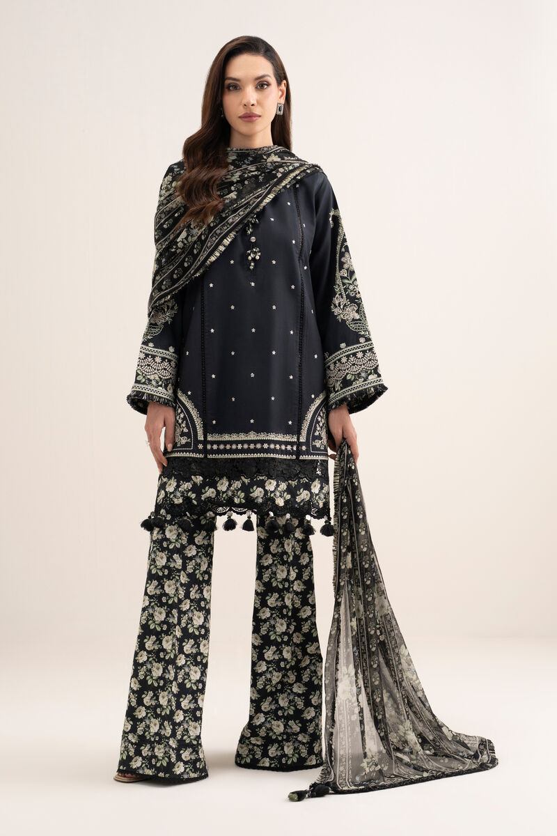 3 Piece - Embroidered Lawn Suit
