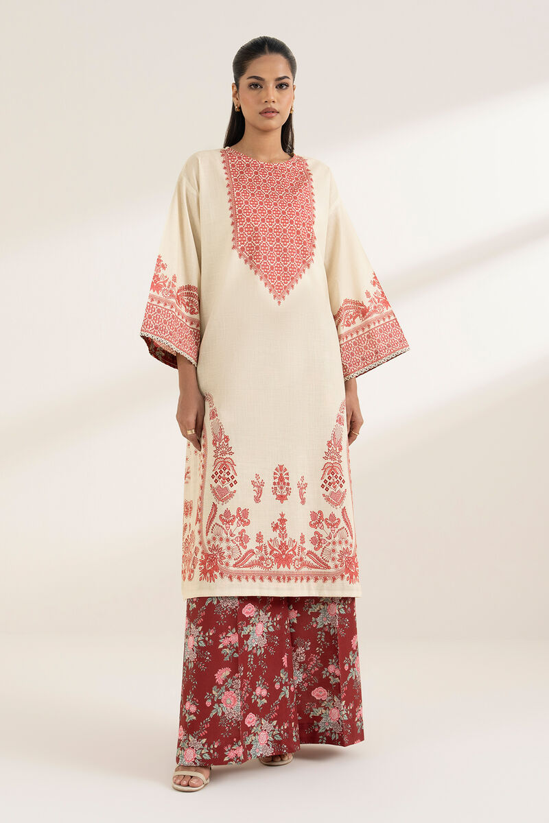 Printed Crosshatch Shirt