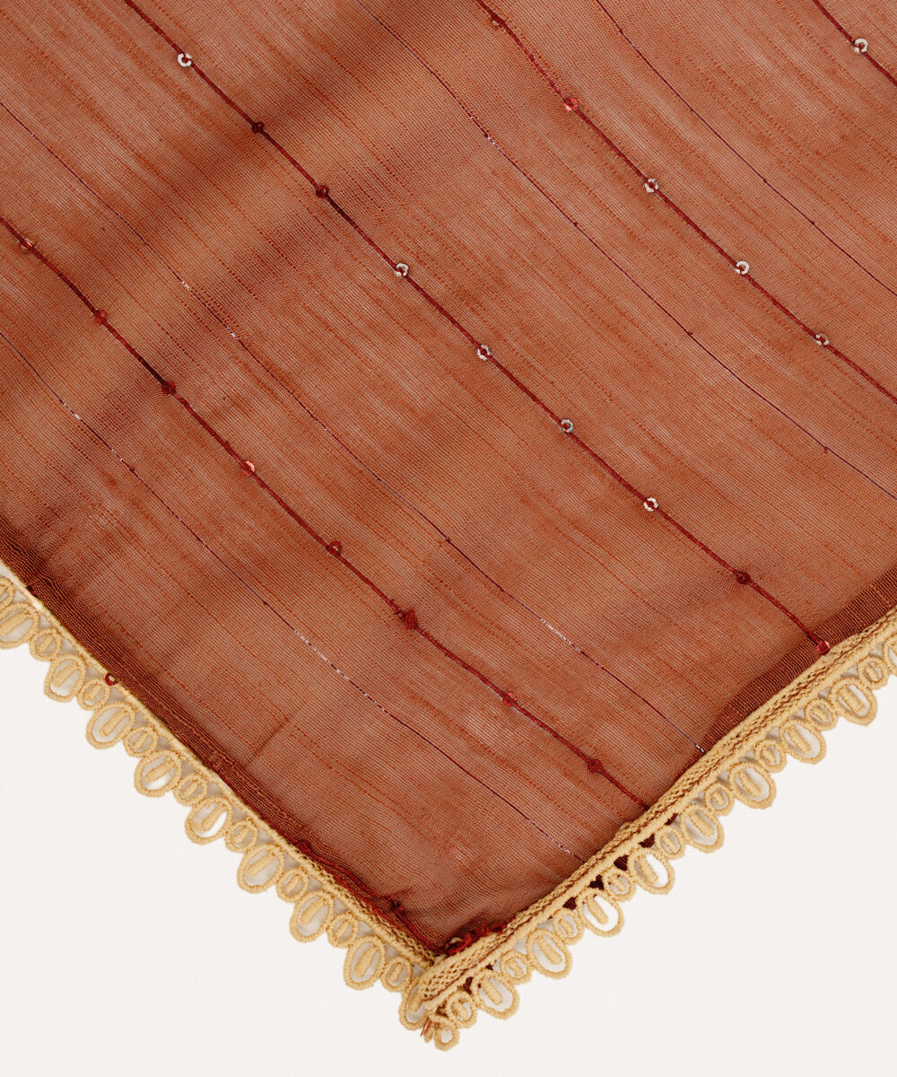 Manaar Solid Yellow Dupatta