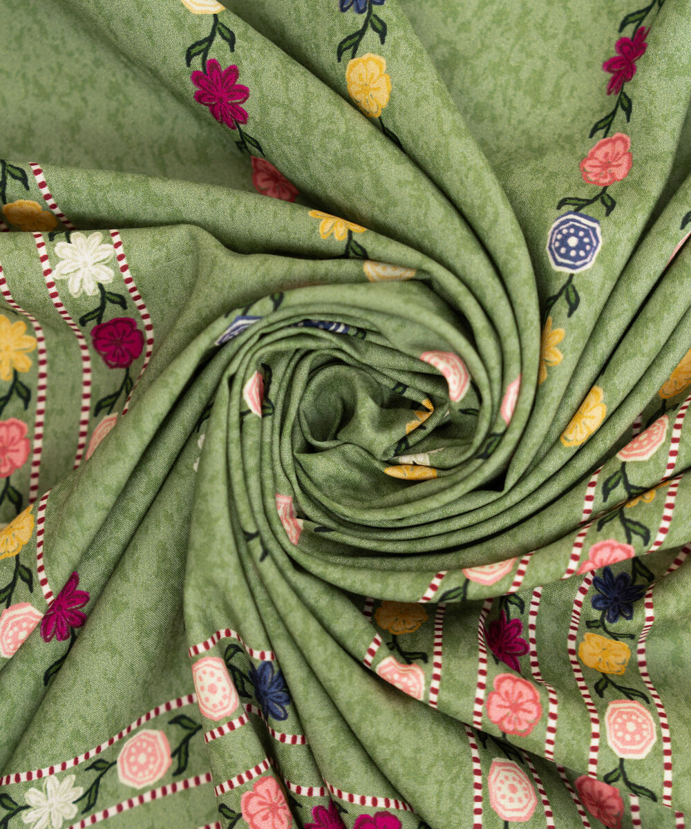 Viscose Linen Printed Multi Dupatta