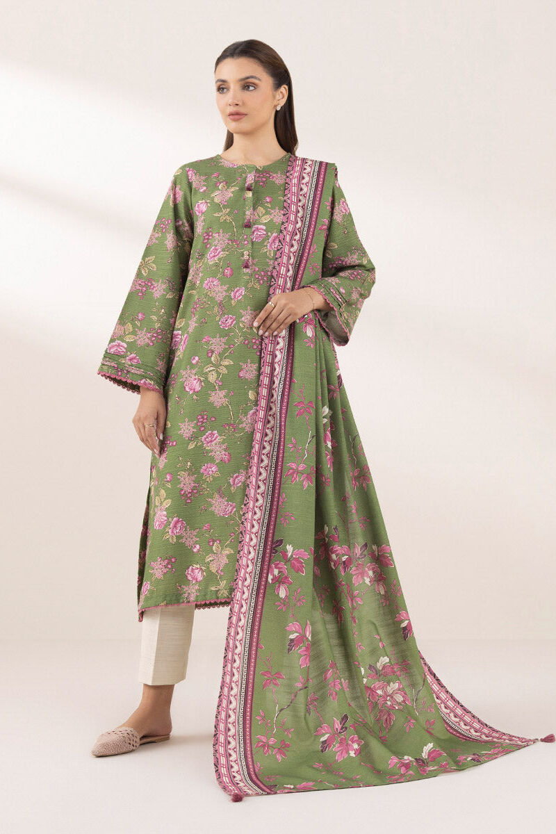 Printed Khaddar Dupatta