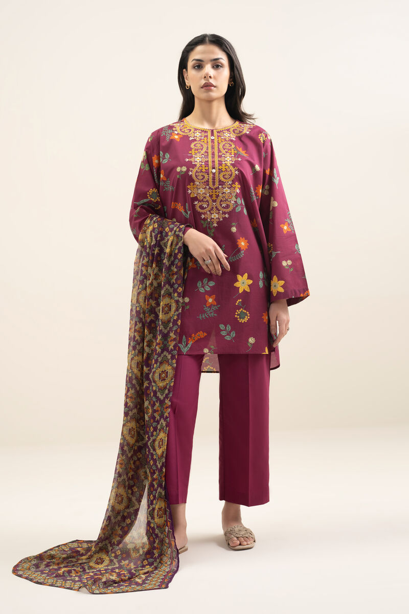 Printed Chiffon Dupatta