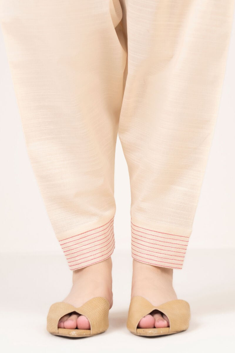 Embroidered Khaddar Shalwar