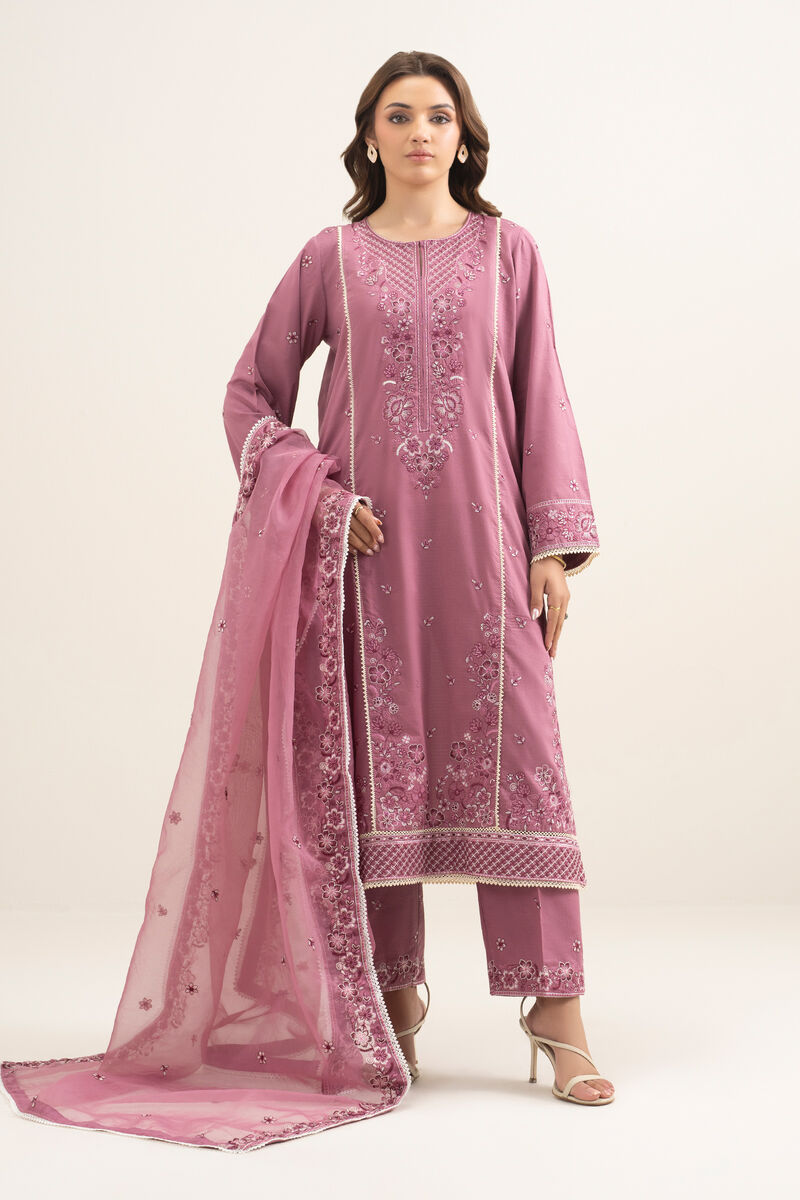 Embroidered Organza Dupatta