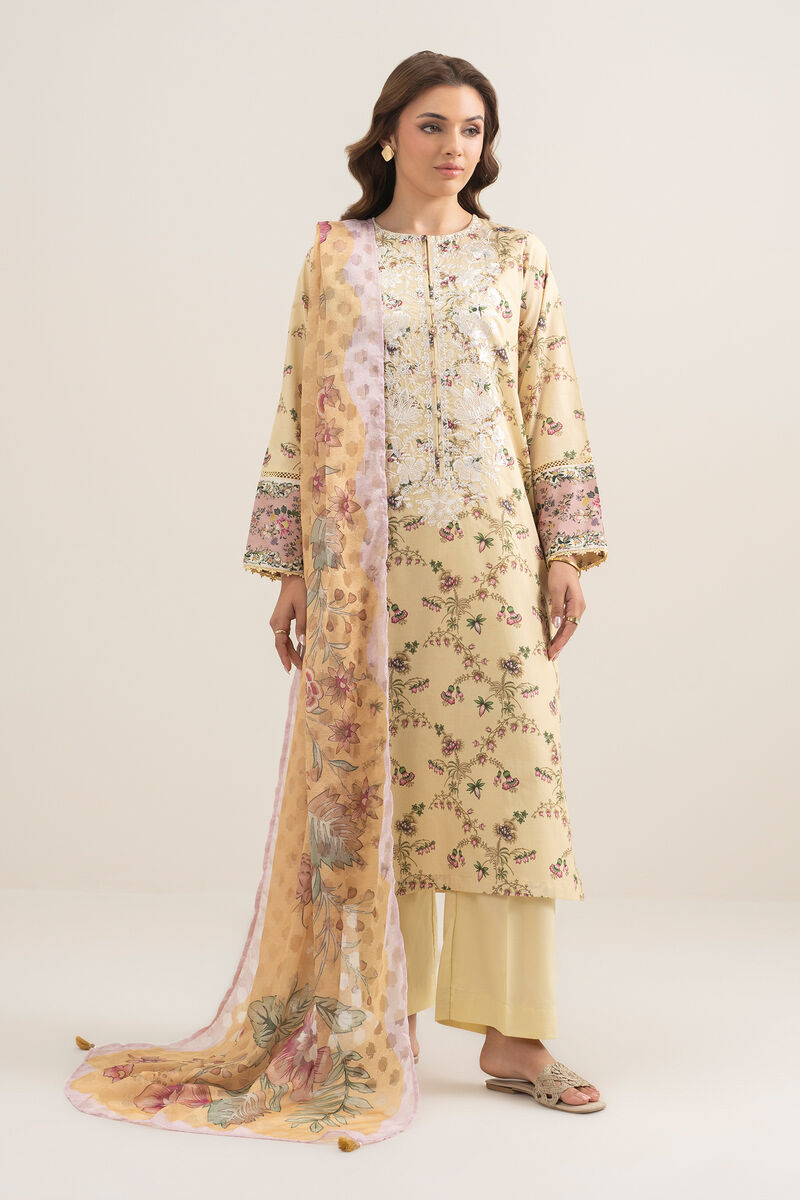 Printed Jacquard Dupatta