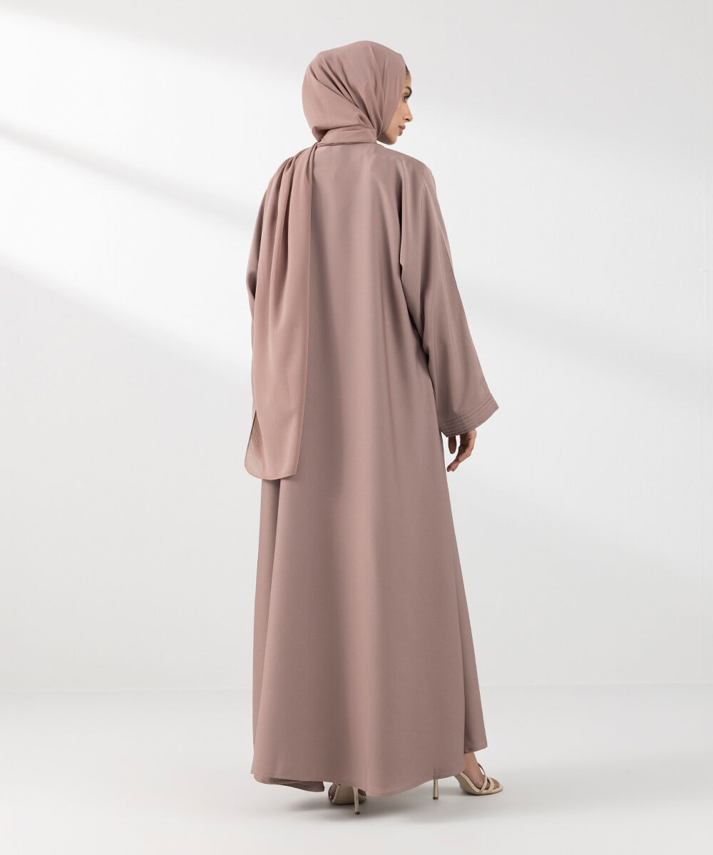 ABBAYA25V308 Brown Abaya ABBAYA25V308 i