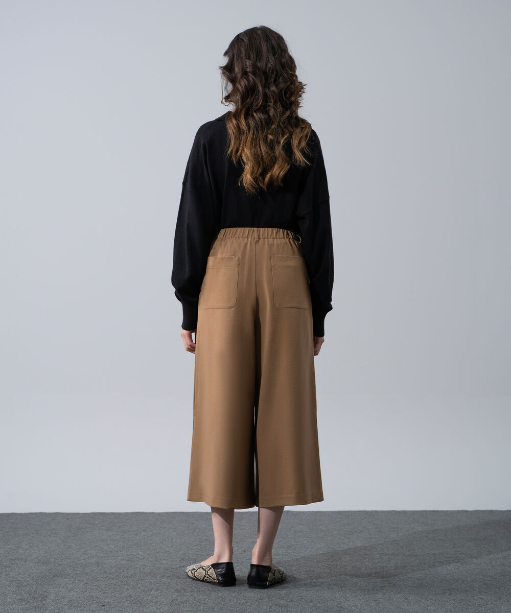 Women's Western Wear Camel Wide Leg Culottes