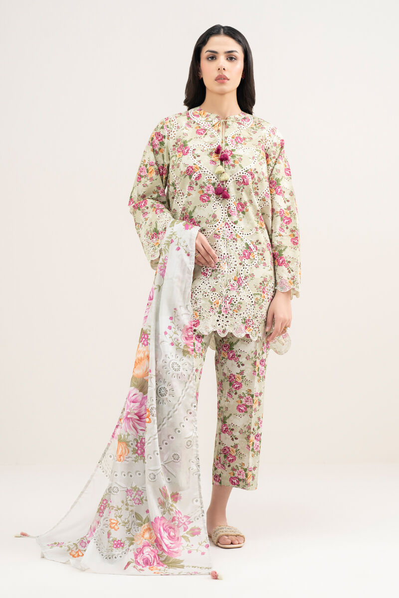 Printed Silk Dupatta