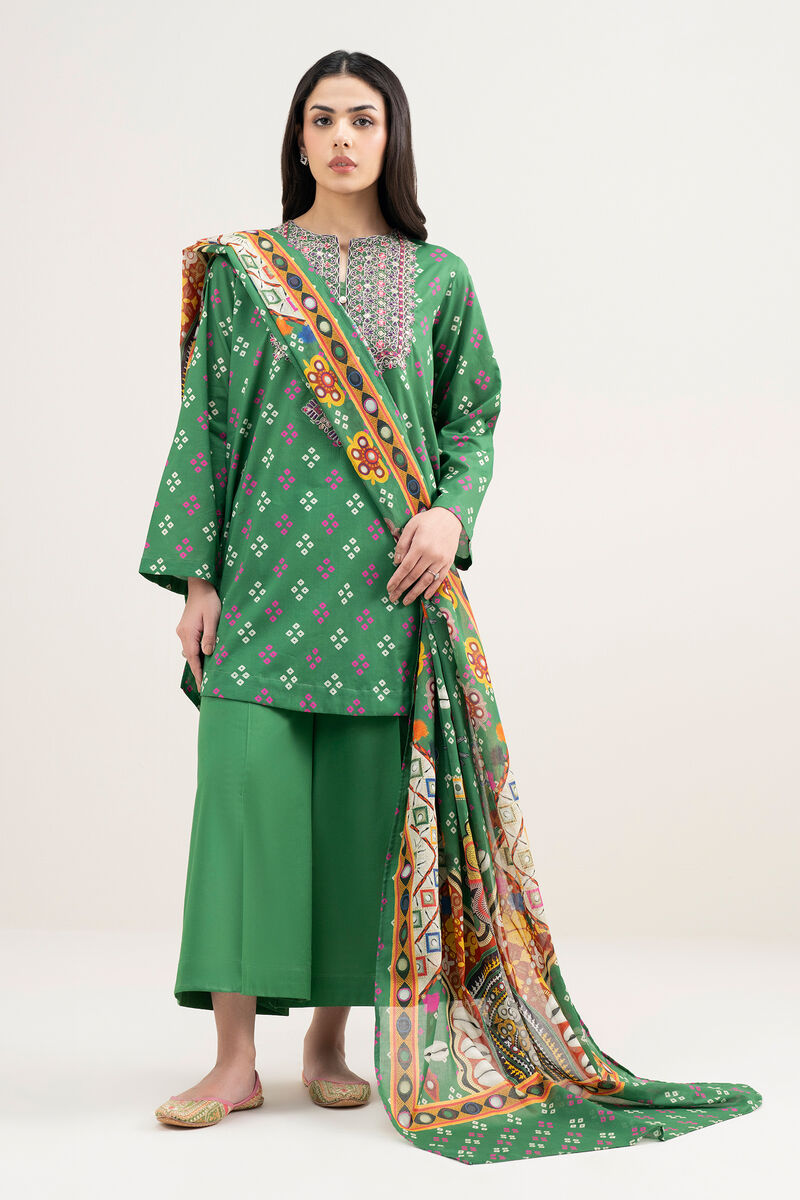 Printed Lawn Dupatta