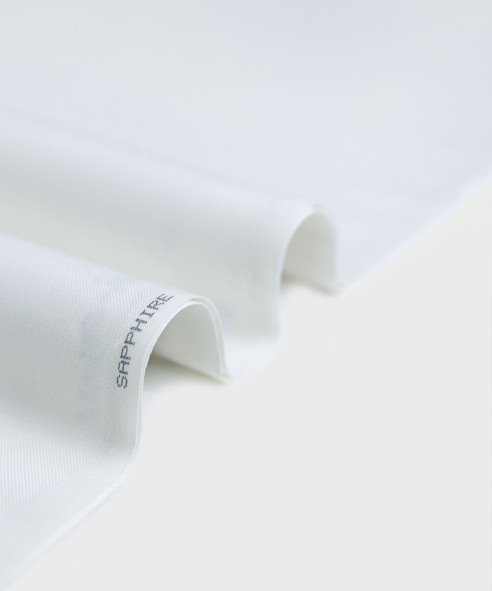 Men Unstitched Viscose White Full Suit Fabric