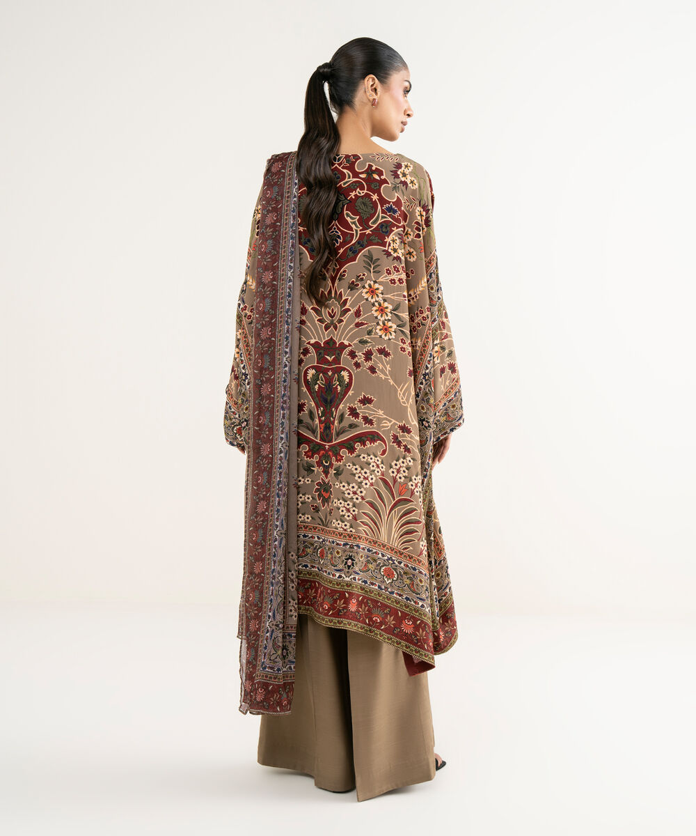 Women's RTW Grip Multi Printed 3 Piece Suit