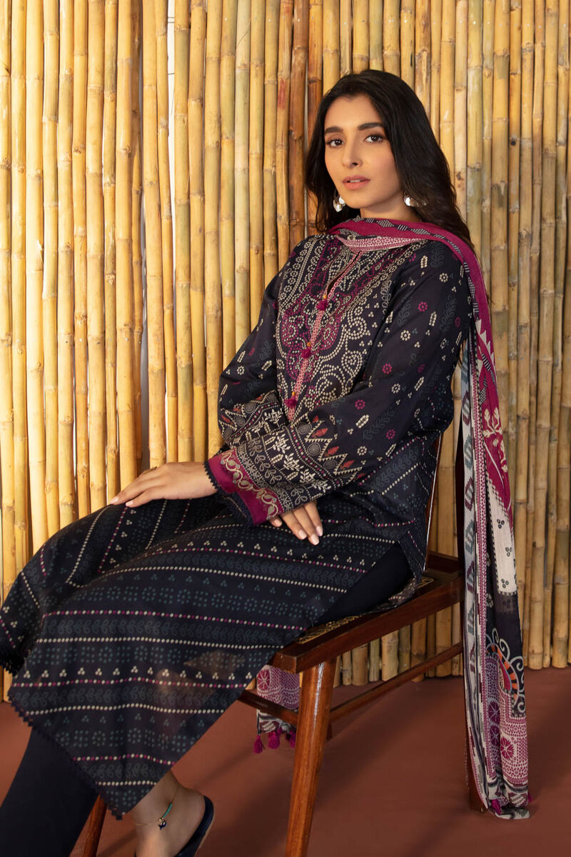 3 Piece - Printed Lawn Suit