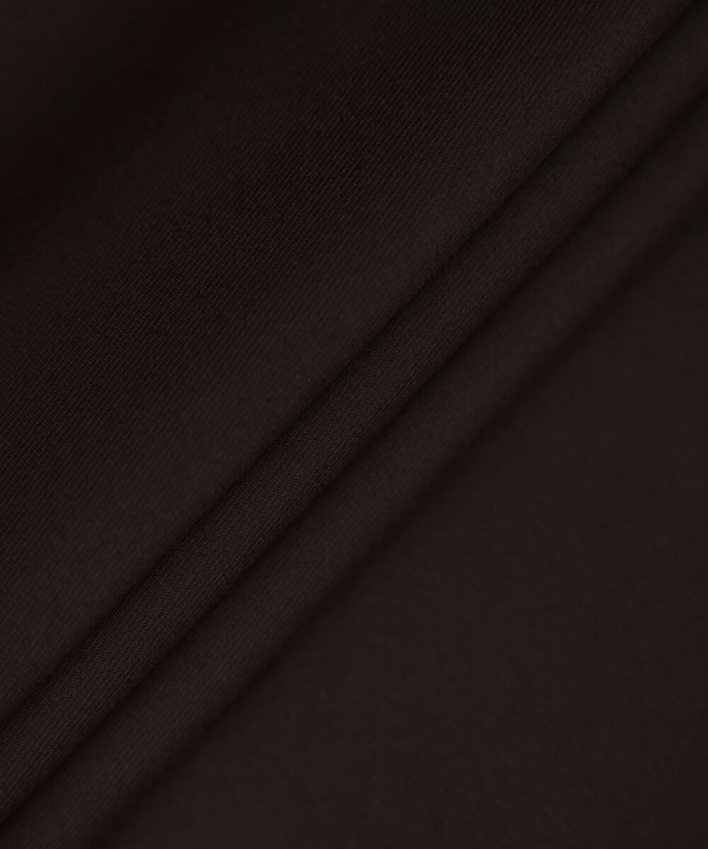 Men's Unstitched chocolate textured wash & wear Suit