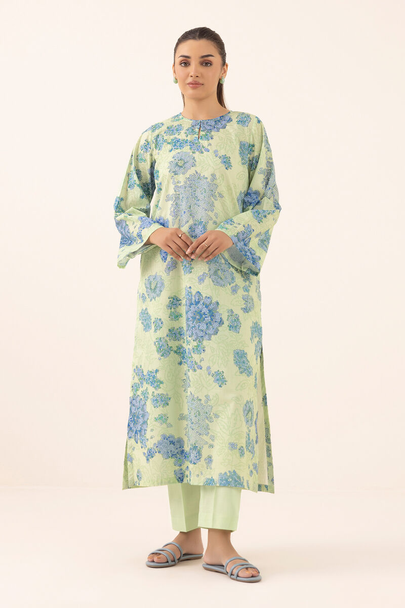 Printed Crosshatch Shirt