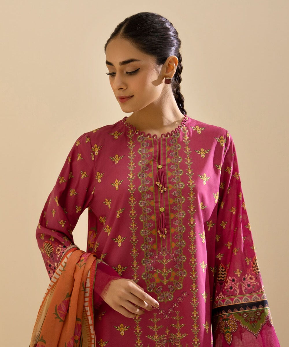 Shirt Dupatta U2-DAYZ22V2-8 Sapphire PK