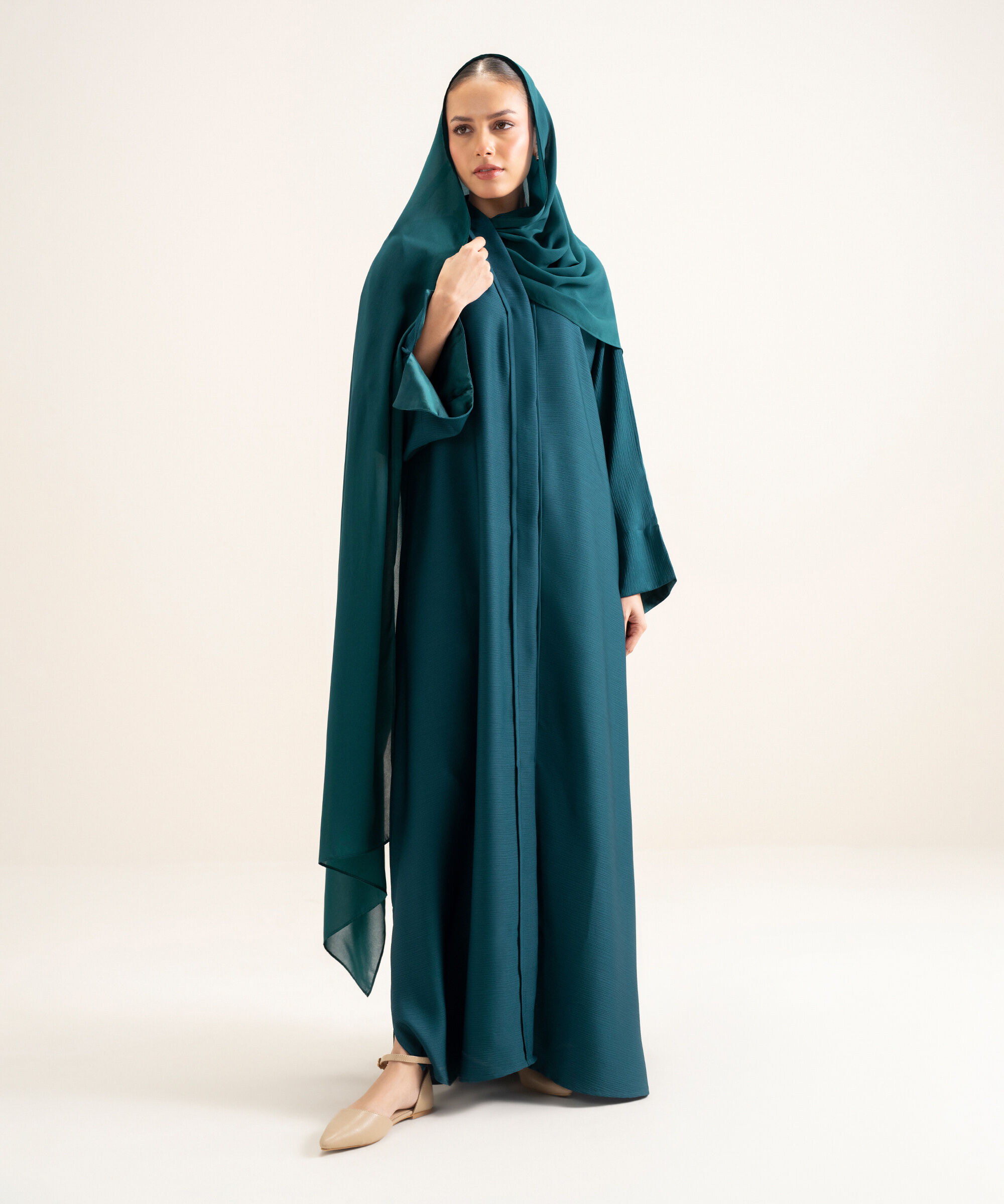 Teal Hijab HIJAB26V1001