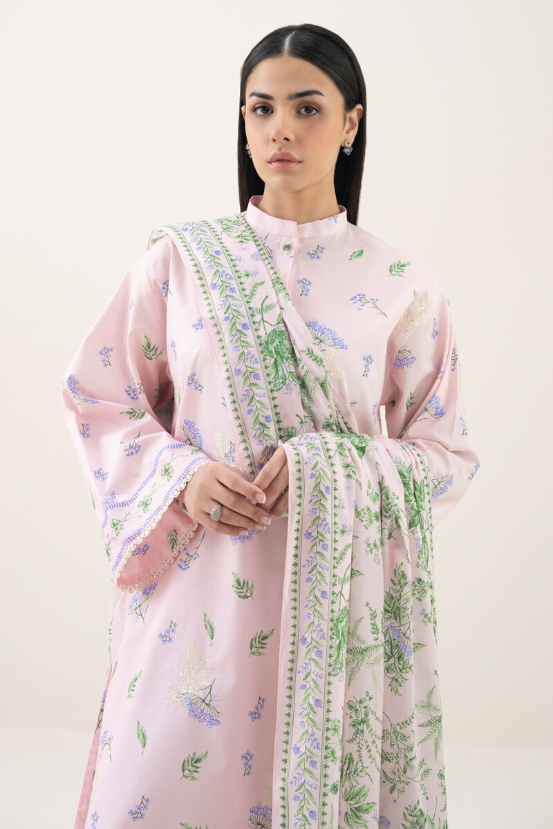 3 Piece - Embroidered Lawn Suit