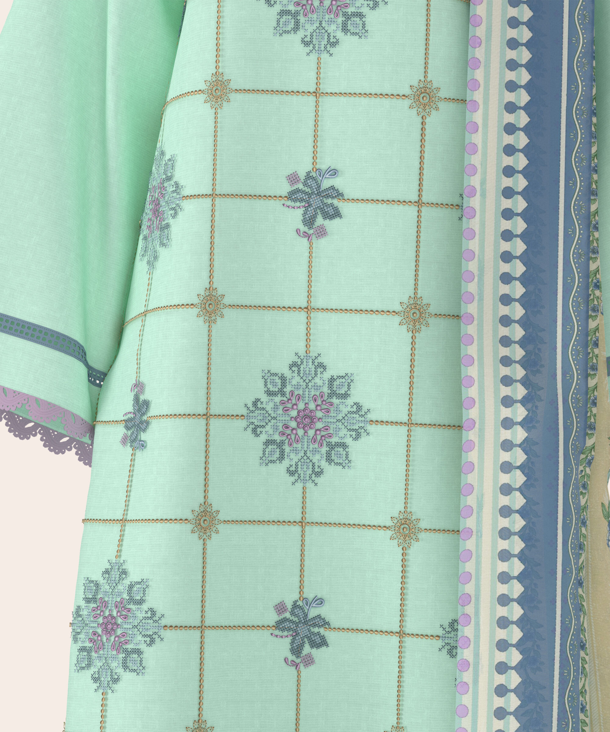 Unstitched 3 PC DBEWS26CL544