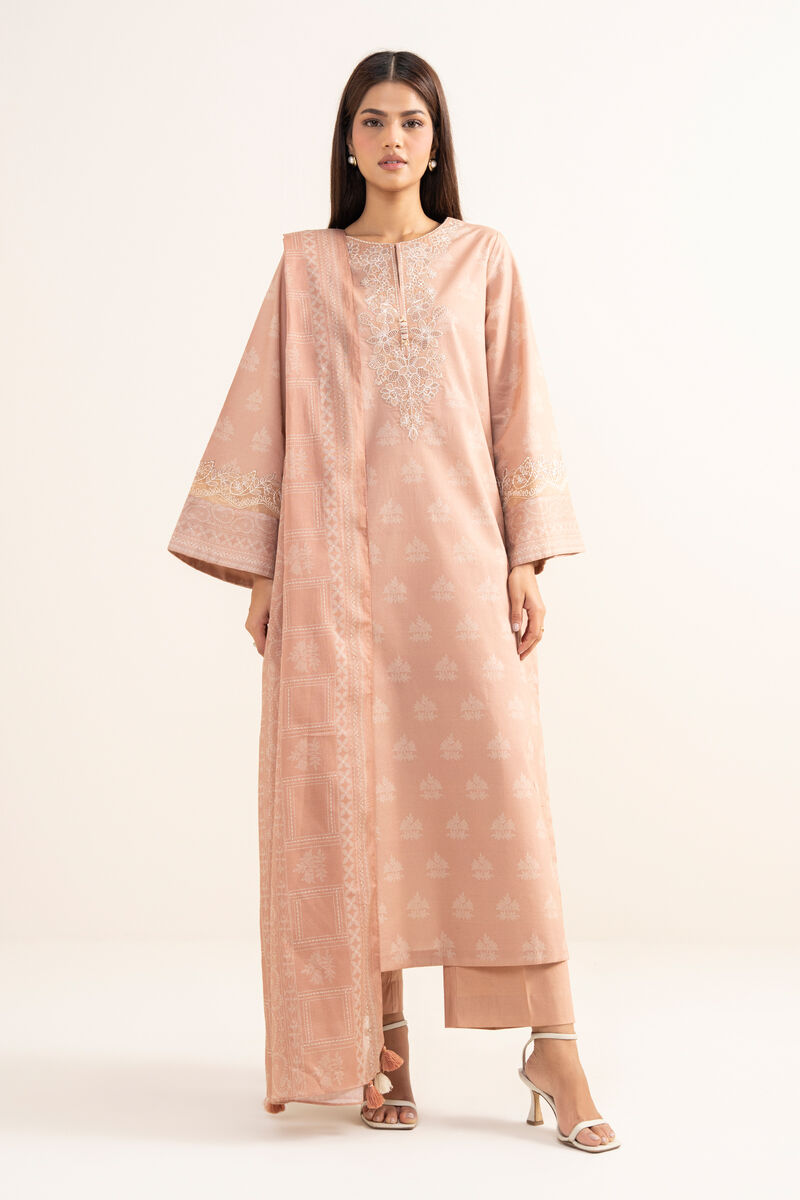 3 Piece - Embroidered Lawn Suit