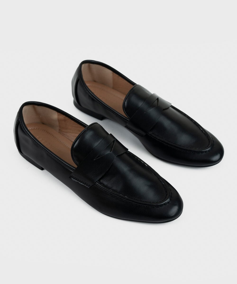 Women's Black Loafers