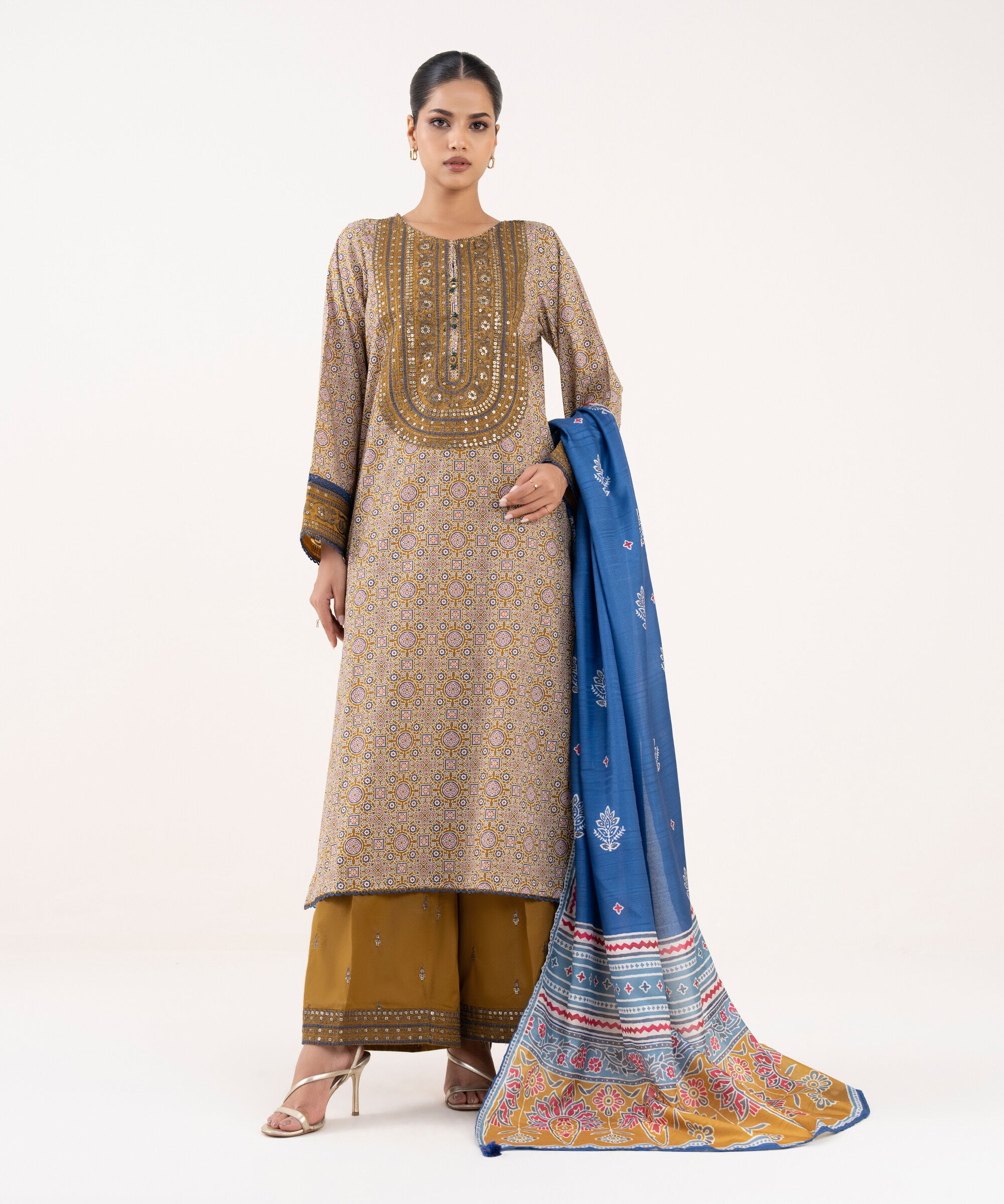 Printed Dupatta 3PRSG25V322D